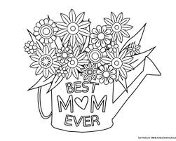 Keep your kids busy doing something fun and creative by printing out free coloring pages. Mother S Day Coloring Pages Free Printables Fun Loving Families