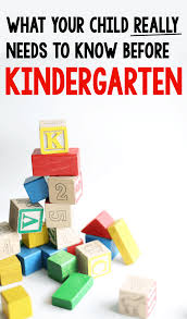 This list includes 71 things your child needs to know before kindergarten! What Your Child Needs To Know Before Kindergarten I Can Teach My Child