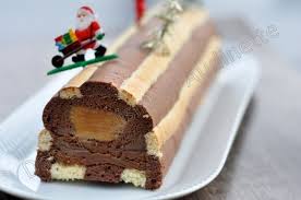 Buche Biscuit Cuillere Mousse Chocolat Noir Et Insert Caramel Dans La Cuisine D Audinette En 2020 Mousse Au Chocolat Recette Gateau Facile Mousse Chocolat Noir