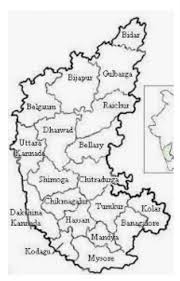 Several dynasties ruled in this region, and thus it has a distinctive culture. Draw Neat Diagram Outline The Map Of Karnataka And Locate The Following Brother And Uttar Kannada Brainly In
