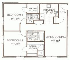 Small Two Bedroom House Plans Two Bedroom Apartment Floor Plans Small 2 Bedroom Apartment Floor Plans Two Bedroom Apartments 2 Bedroom Apartment Floor Plan