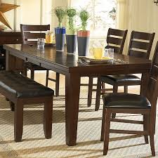 Homelegance ameillia butterfly leaf oval dining table, dark oak by homelegancela, inc. Ameillia Dining Room Set With Butterfly Leaf Homelegance Furniturepick