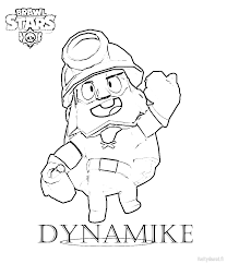 How to draw bibi legendary brawler brawl stars animation tips and tricks new brawler thanks for watching!! Brawl Stars Dynamike Varityskuvat Coloring Pages Of