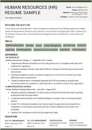 Cv Format Hr Executive Fresher In 2020 Human Resources Resume Resume Objective Examples Hr Resume