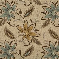 Teachers teal floral pattern personalized face shield. Beige Brown And Teal Floral Vines Indoor Outdoor Upholstery Fabric By The Yard Contemporary Outdoor Fabric By Palazzo Fabrics Houzz