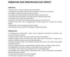 Ini bermakna bahawa sebaik sahaja. Kebaikan Dan Keburukan Kad Kredit Akpk Dino Syukl