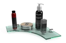 Milan modern wall mounted glass shelf. Glass Bathroom Shelves Wall Mounted Corner Glass Shelf Glass Shelf For Kitchen Bathroom Bedroom Shower Premium Quality 6 Mm Tempered Glass Buy Online In Antigua And Barbuda