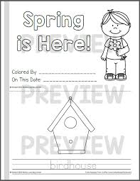 Pin this coloring page on pinterest! Spring Coloring Pages Mamas Learning Corner