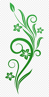 green floral vector png transparent png vhv green floral vector png transparent