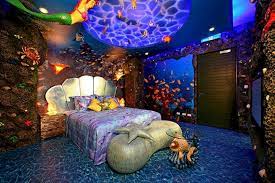 35 Best And Marvelous Mermaid Room Decorations Ideas For Your Home Need To Apply Freshouz Com Little Mermaid Bedroom Mermaid Themed Bedroom Disney Bedrooms