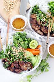 Easy Vietnamese Pork Bun Bowls Recipe Pork Buns Pork Recipes Vietnamese Pork