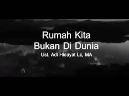 Pasti Nangis Dengar Renungan Ustad Adi Hidayat Youtube Kutipan Hidup Kata Kata Motivasi Kutipan Motivasi