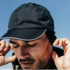 Miles Cotton Beige Strapback Cap