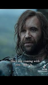 The Hound understood loyalty in a way no knight ever could.