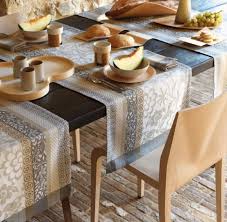 You are in store for a fantastically unique culinary experience here in west seattle! Le Jacquard Francais Kitchen Linens In Store At Capers In West Seattle Table Linens Table Traditional Tablecloths