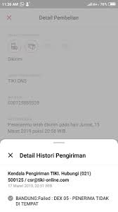 Untuk mengatur pengiriman paket anda mulai dari cek tarif, cek lokasi gerai tiki terdekat, info produk, sampai fitur unggulan jemput online (jempol) Vriska Icha On Twitter Idtiki Tikicare Mohon Informasinya Tentang Status Pengiriman Barang Dgn No Resi 030125860539 Terakhir Saya Cek Keterangannya Kemarin Malam Jam 20 50 Penerima Tidak Di Tempat Sementara Saya Seharian Kemarin Ada