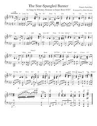 Find out why our star spangled banner is worth saving. The Star Spangled Banner Sheet Music For Piano Solo Musescore Com