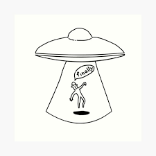 Check spelling or type a new query. Alien Spaceship Art Prints Redbubble