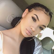 Imcydneychristine Edges Hair Curly Hair Styles Girl Hairstyles