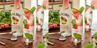 Pour back the strained watermelon juice into the blender. Malibu Rum Now Comes In Watermelon Flavour For Cocktails