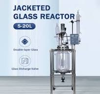 20L Double-Layer Glass Jacket Reactor Jacketed Mixing Reactor  Decarboxylation US