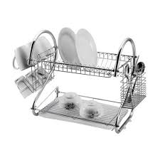 Maybe you would like to learn more about one of these? X Each Dish Rack Two Layer W Drip Tray Mountable Hasmart