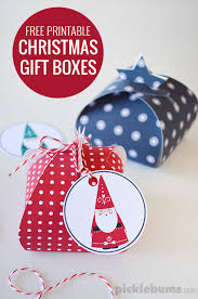 They are easily customizable and available here with a lot of designs and colours. Let S Wrap Free Printable Gift Boxes Picklebums