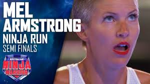 Former Olympian Mel Armstrong reaches the Warped Wall