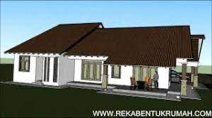 Pelan Rumah D1 06 Pelan Rumah Banglo Setingkat 4 Bilik 3 Bilik Air Youtube