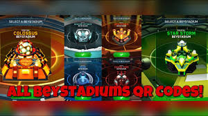 Stadiums launchers beyblade sets and more! All Beystadiums Qr Codes Youtube