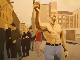 Techno Viking in Oil – Painting Internet Memes – crackunit.com