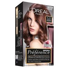 L Oreal Paris Preference Chocolate Rose 5 23 Dark Brown Hair Dye Loreal Hair Color Chart Brown Hair Dye