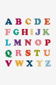 Über 80% neue produkte zum festpreis; Free Cross Stitch Patterns Dmc By Theme Alphabet And Letters