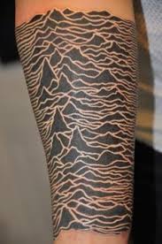 Joy Division Unknown Pleasures Album Art Tattoo Joy Division Tattoo Pattern Tattoo Tattoos