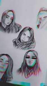 Billie eilish bff drawings drawing sketches girls in anime bubble drawing esoteric art bizarre art true art fanart. 73 Billie Eilish Art Ideas Billie Eilish Billie Drawings