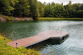 They are designed to move with changes in the water level (which also means that the distance from the dock to the watercraft is always about the same, making entering and exiting easier). Pond Docks Floating Docks For Ponds The Dock Doctors