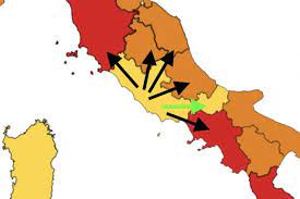 Coronavirus, la regione lazio in zona gialla. Lazio Zona Gialla Ma Accerchiato Perche E Praticamente Impossibile Uscire Dalla Regione