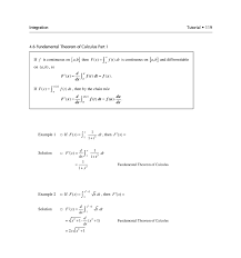 A worksheet on integrating functions involving powers, sums. 2