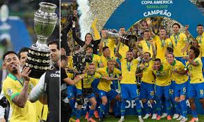 Последние твиты от copa américa (@copaamerica). Brazil 3 1 Peru Maracana Erupts In Celebration At First Copa America Win Since 2007 Daily Mail Online