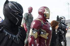 This is the moment when marvel, for the first time, finally transcended the superhero genre. Captain America Civil War Black Panther S Debut Photos Time
