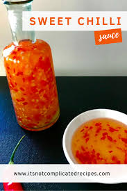 Sweet Chilli Sauce It S Not Complicated Recipes Dip Sweetchilli Sweetchili Chilisauce Sweetchi Sweet Chilli Sauce Sweet Chilli Sauce Recipe Sweet Chilli