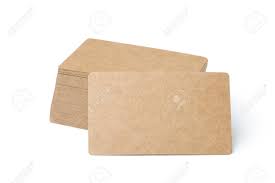 Create custom business cards with printable cardstock. Blank Brown Business Cards On White Background Stock Photo Picture And Royalty Free Image Image 63187250