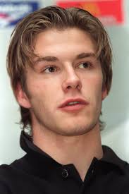 See David Beckham early in his career