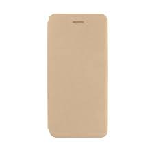 Flip Cover for QMobile E1 - Gold by ...
