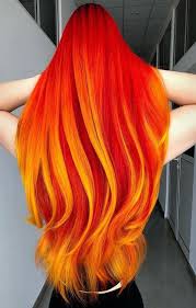 New Phoenix Fire And Lightning Bolt Hair Color Ideas Bold Hair Color Hair Styles Fire Hair
