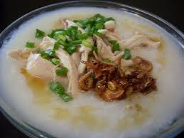 Bubur Nasi Ayam Makanan Makanan Dan Minuman Resep Masakan Asia