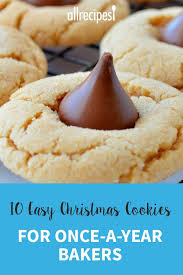 Easy Christmas Cookies For Once A Year Bakers Christmas Cookies Easy Easy Cookies Cookies Recipes Christmas