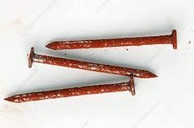 Nails Rusting (After) - Stock Image - C001/7461 - Science Photo Library