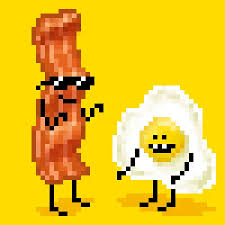 Bacon and eggs cartoons and comics. Eggs And Bacon Gifs Tenor