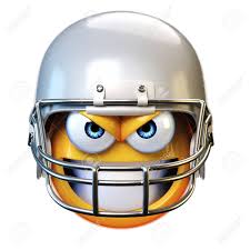 It can be used with a 🥅 goal net. American Football Emoji Isolated On White Background Emoticon Stock Photo Picture And Royalty Free Image Image 101617121